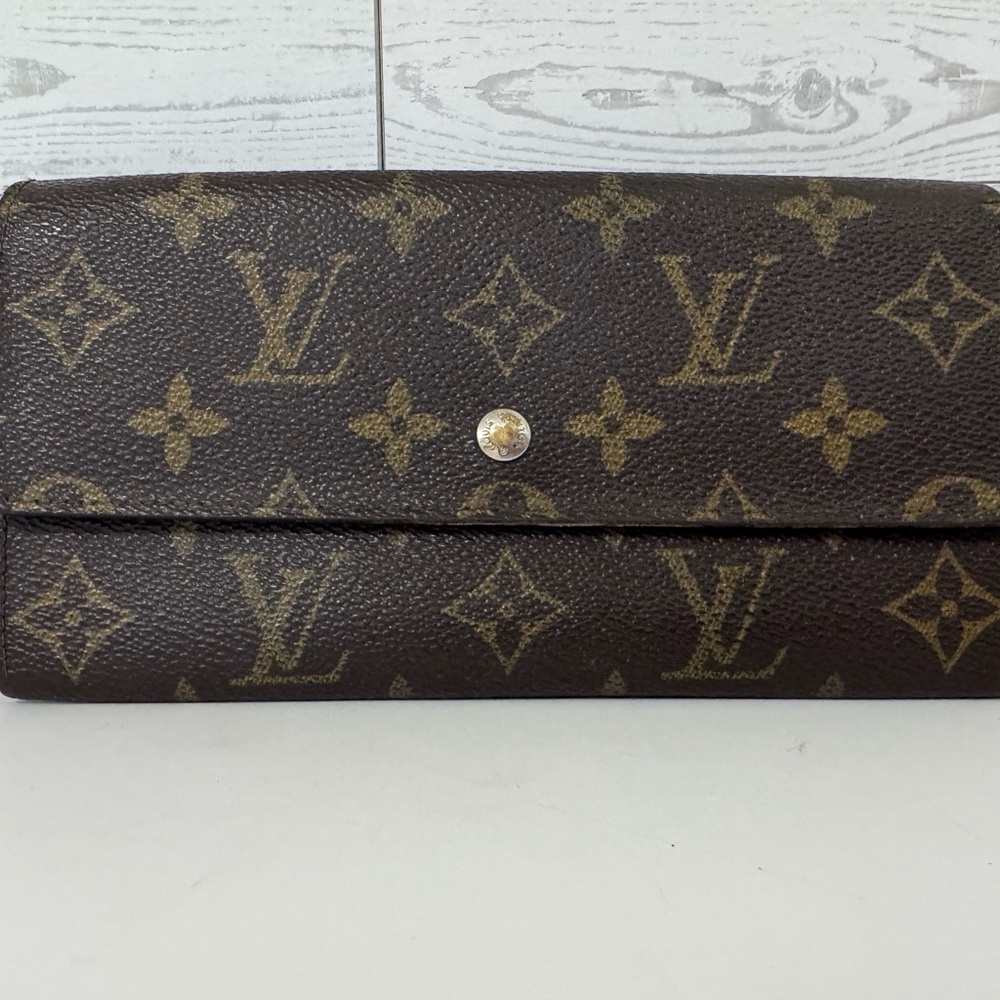 Louis Vuitton Brown Monogram Wallet